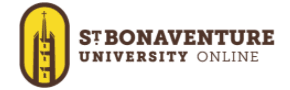 St. Bonaventure University Online logo